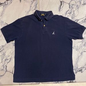 Mens Nautica Navy POLO, in GUC. Classic Style, Size MED